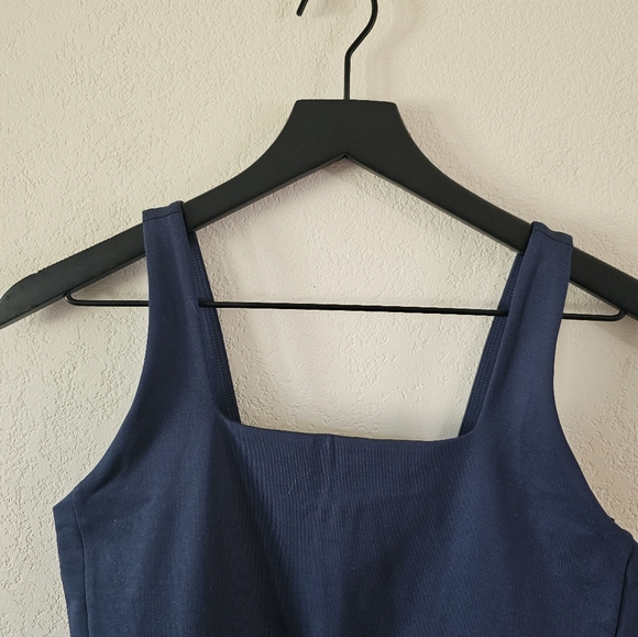 NWT Girlfriend Collective Tommy Dress in Midnight - Picture 4 of 10